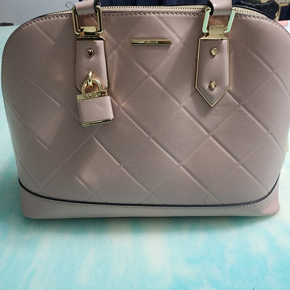 Aldo pink satchel